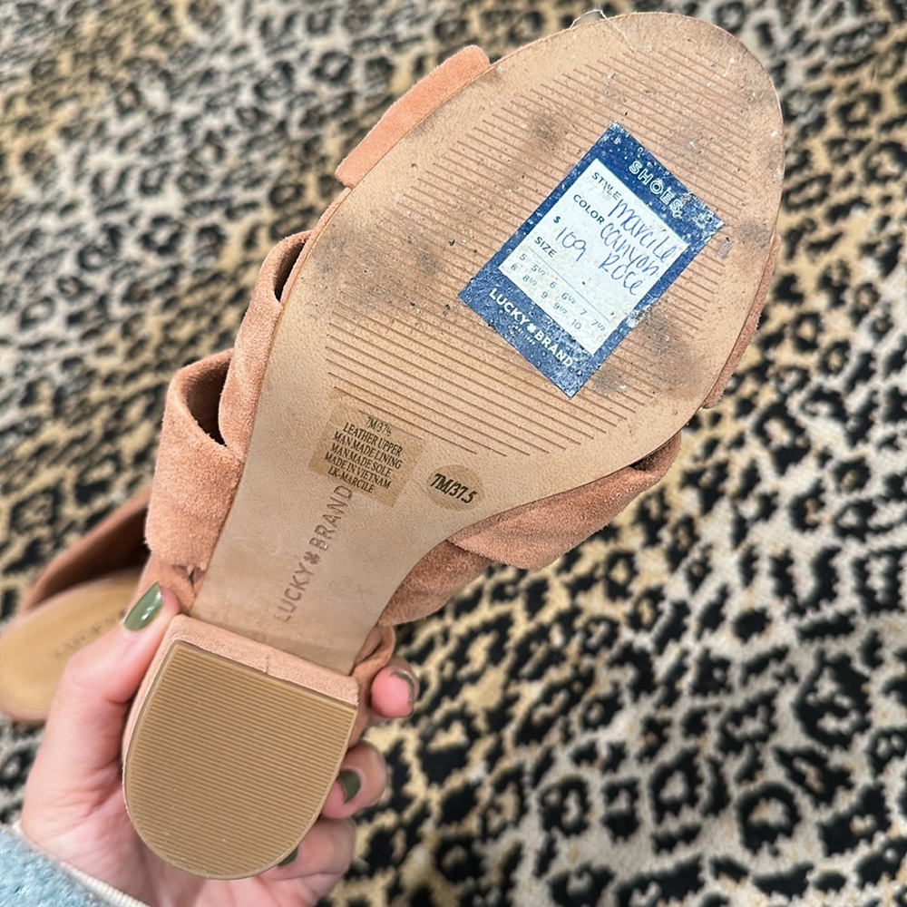 Lucky Brand Suede Shoes - Picture 2 of 5